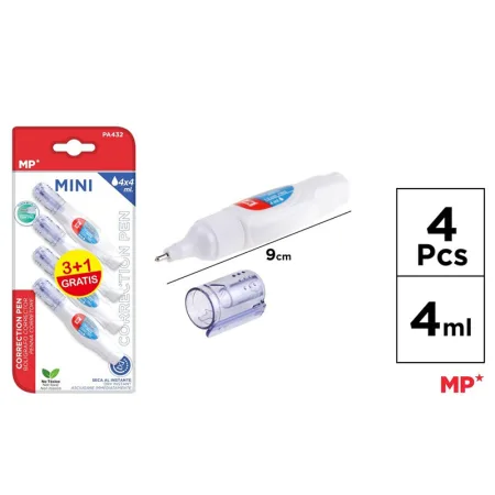 Corrector Mini 4ml 3+1 Gratis MP