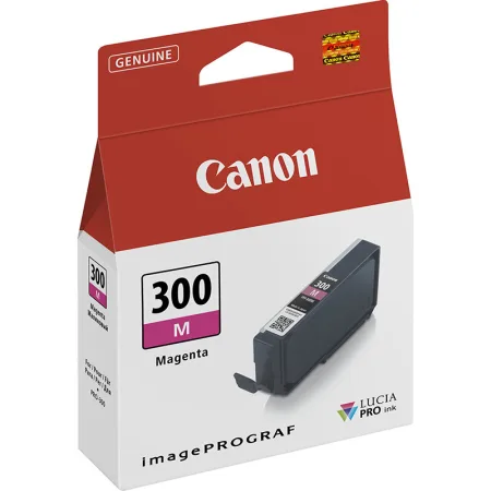 Cartucho de tinta original Canon PFI-300 magenta · 4195C001 / PFI-300M