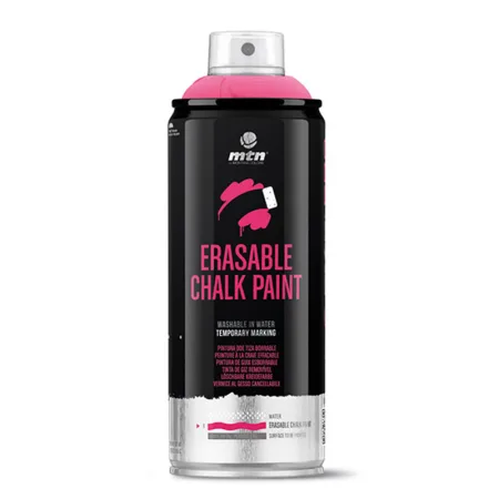 Spray de Pintura MTN PRO Tiza Borrable Blanca