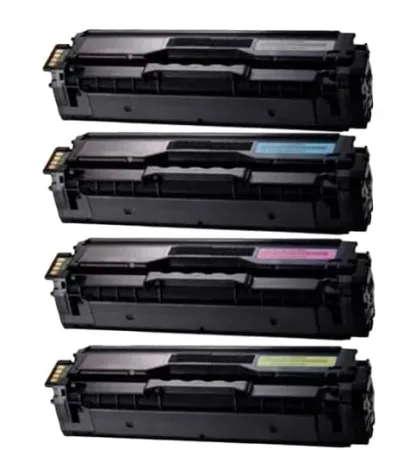 Pack 4 tóner remanufacturados Samsung CLP-415 / CLP-504 / CLX-4195 amarillo, magenta, negro y cian