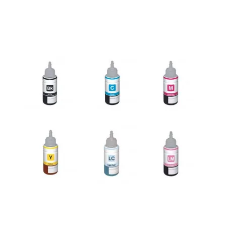 Pack 6 cartuchos de tinta compatibles Epson T673