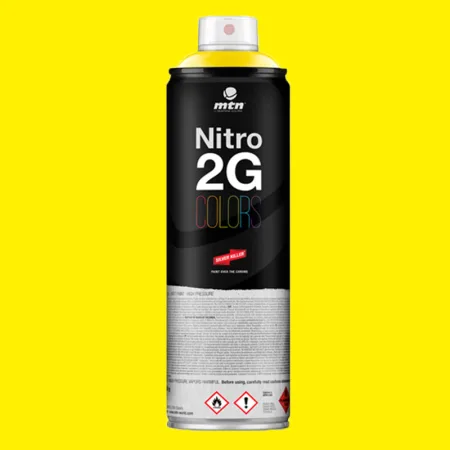 Spray MTN Nitro 2G Colors Amarillo Claro