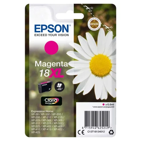 Cartucho de tinta original Epson T1813 magenta · C13T18134012