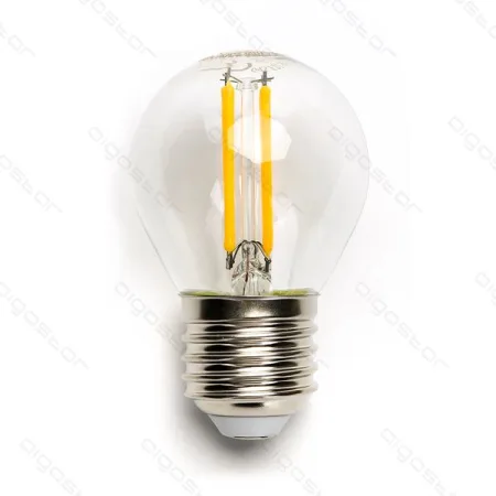Bombilla de Filamento LED E27 G45 4W Luz Cálida 2700K
