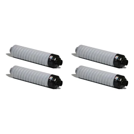 Pack 4 cartuchos de tinta compatibles Ricoh Aficio MP 2554 / MP 2555 / MP 3054 / MP 3554 negro