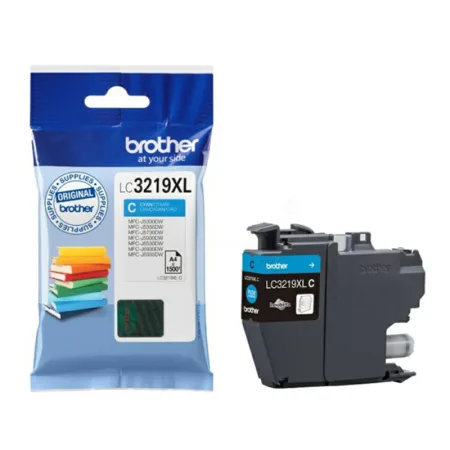 Cartucho de tinta original Brother LC3219XL cian · LC3219XLC