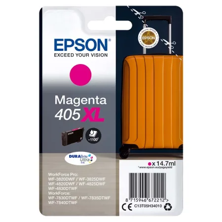 Cartucho de tinta original Epson 405XL magenta · C13T05H34010