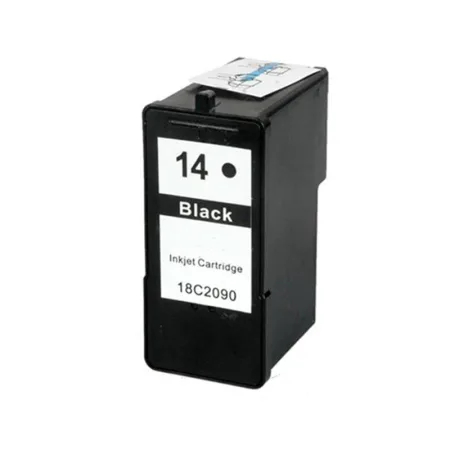 Cartucho de tinta compatible Lexmark 14 negro · 18C2090E