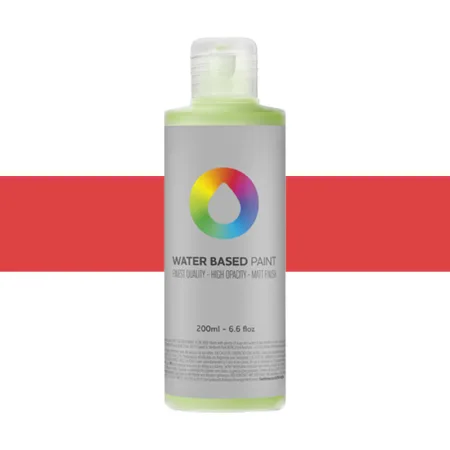 MTN Water Based Paint Naphtol Red 200 ml