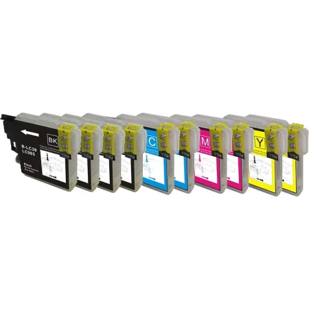 Cartucho de tinta compatible Brother Pack 10 x LC985 · PACK10-LC985