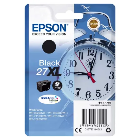 Cartucho de tinta original Epson T2711 27XL negro · C13T27114012