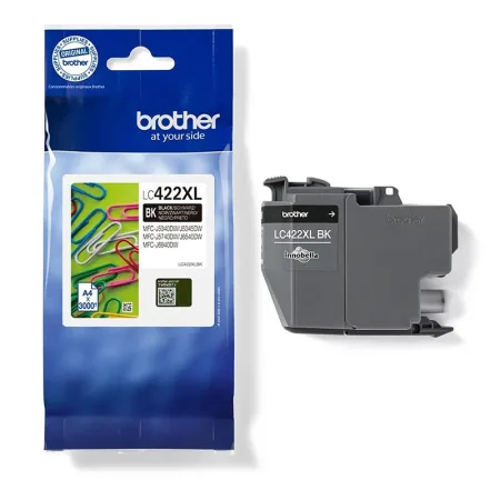 Cartucho de tinta original Brother LC422XL negro · LC422XLBK