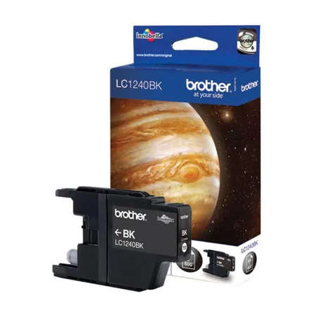 Cartucho de tinta original Brother LC1240 negro · LC1240BKBP