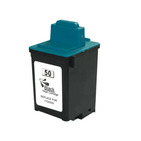 Cartucho de tinta compatible Lexmark 50 negro · 17G0050E