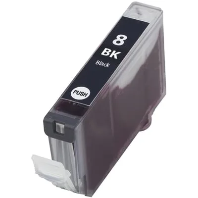Cartucho de tinta compatible Canon CLI-8 negro · 0620B001