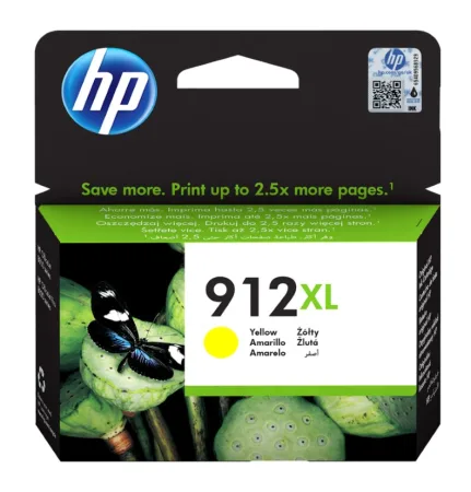 Cartucho de tinta original HP 912XL amarillo · 3YL83AE