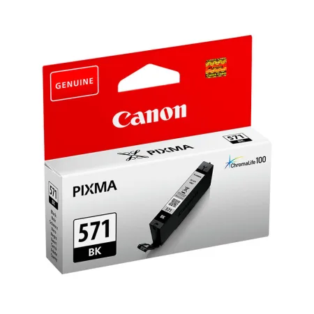 Cartucho de tinta original Canon CLI 571 negro · 0385C001