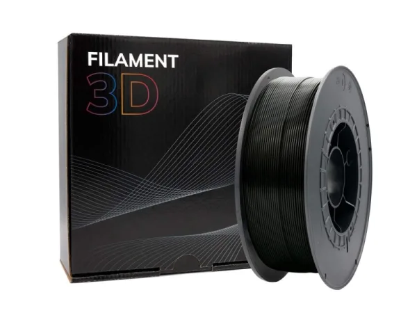 Filamento 3D - ASA - Color: Negro - 1.75 mm / 1 kg