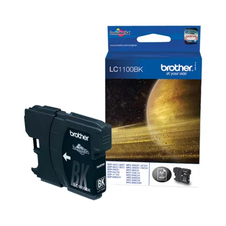 Cartucho de tinta original Brother LC1100 negro · LC1100BK