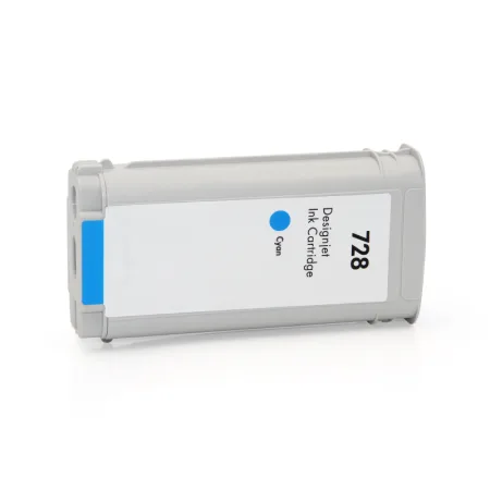 Cartucho de tinta compatible HP 728 cian · F9J67A/F9J63A