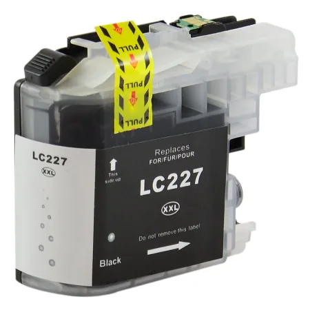 Cartucho de tinta compatible Brother LC-227 XL negro · LC227BKBP