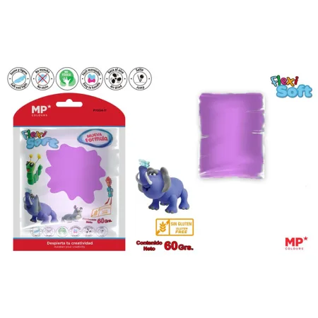 Pasta para Modelar Lila Flexi Soft 60g