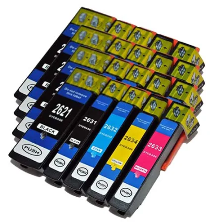 Pack 20 cartuchos de tinta compatibles Epson T2621