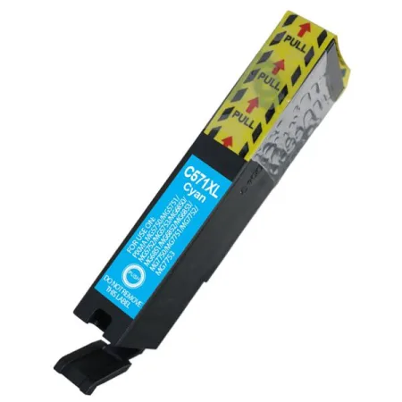 Cartucho de tinta compatible Canon CLI 571 XL cian · 0332C001