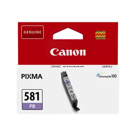 Cartucho de tinta original Canon CLI-581 Blue Photo azul · 2107C001