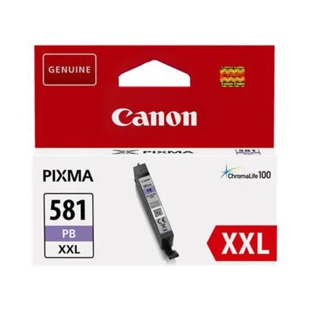 Cartucho de tinta original Canon CLI-581XXL Blue Photo azul · 1999C001