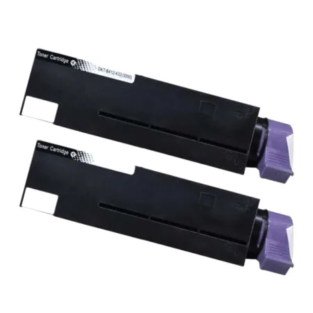 Pack 2 tóner compatibles OKI B412 / B432 / B512 / MB472 / MB492 / MB562 (3K) negro