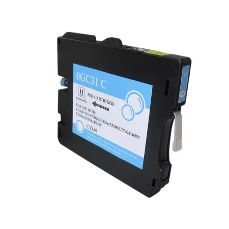Cartucho de tinta compatible Ricoh GC31C cian · 405689
