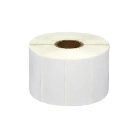 Etiquetas compatible Zebra Etiquetas Perforadas 50x25 mm 1300 Unidades