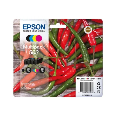 Cartucho de tinta original Epson 503 Pack 4 · C13T09Q64010