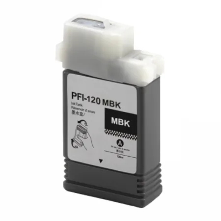 Cartucho de tinta compatible Canon PFI-120 MATE PIGMENTADO negro mate