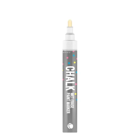 Marcador de Tiza Borrable Blanco 2mm MTN