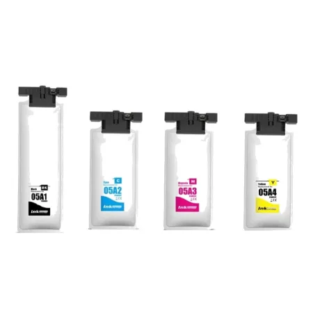 Pack 4 cartuchos de tinta compatibles Epson T05A1 Pigmentado/T05A2 Pigmentado/T05A3 Pigmentado/T05A4