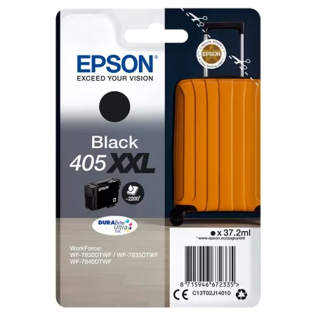 Cartucho de tinta original Epson 405XXL negro · C13T02J14010