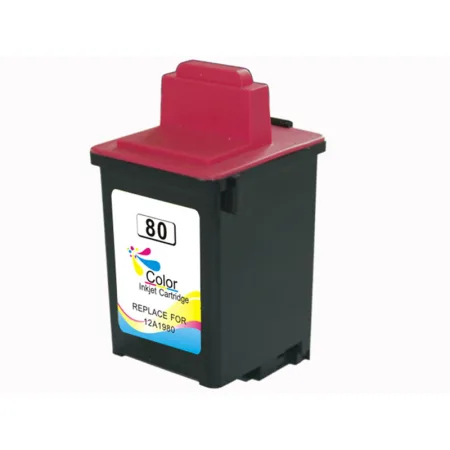 Cartucho de tinta compatible Lexmark 80 · 012A1980E