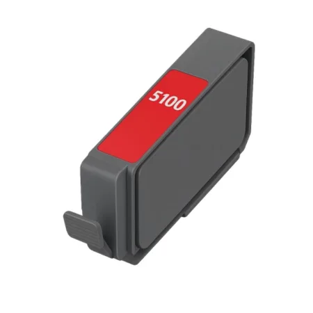 Cartucho de tinta compatible Canon PFI5100 Rojo Pigmentada rojo