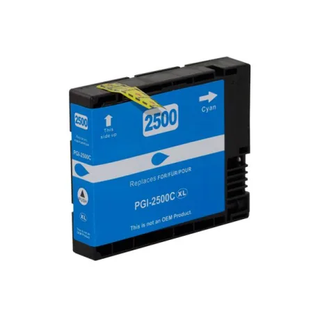 Cartucho de tinta compatible Canon PGI 2500XL cian · 9265B001