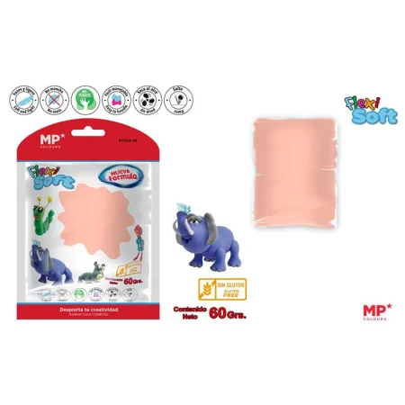 Pasta para Modelar Salmón Claro Flexi Soft 60g