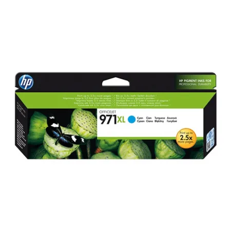Cartucho de tinta original HP 971XL cyan pigmentada · CN626AE