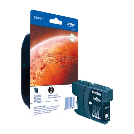 Cartucho de tinta original Brother LC1100HY negro · LC1100HYBK