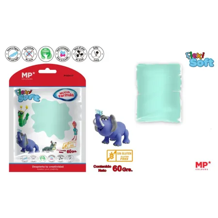 Pasta para Modelar Verde Pastel Flexi Soft 60g