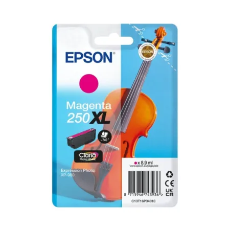 Cartucho de tinta original Epson 250XL magenta · C13T16P34010
