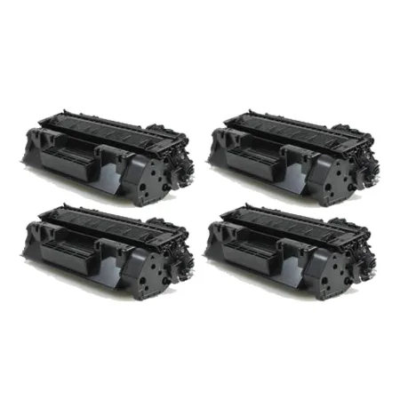 Pack 4 tóner compatibles HP CF226X negro