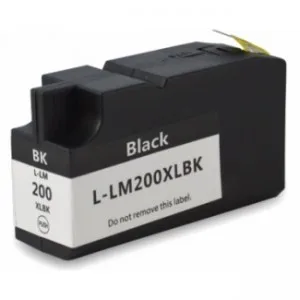 Cartucho de tinta compatible Lexmark 200 XL negro · 14L0197 / 200XLBK