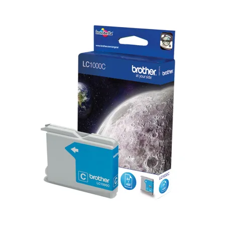 Cartucho de tinta original Brother LC1000 cian · LC1000C