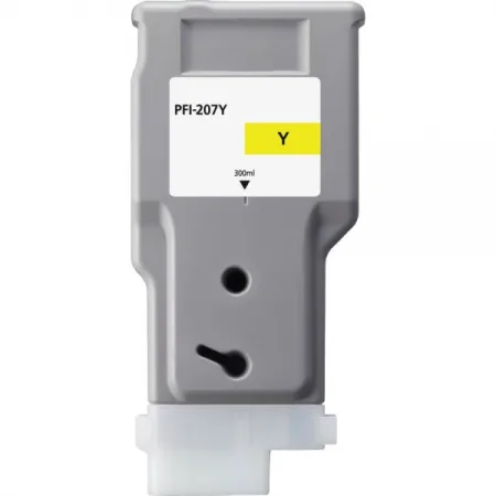 Cartucho de tinta compatible Canon PFI 207 Pigmentado amarillo